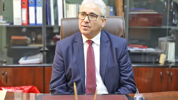 وزير الداخلية في حكومة الوفاق فتحي باشاغا