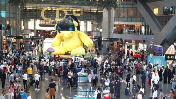  مطار حمد الدولي بالعاصمة القطرية