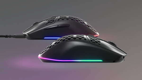 Aerox 3 عبارة عن ماوس سلكي، فقد تمكنت SteelSeries أيضًا من خفض الوزن إلى 57 جرامًا شركةSteelSeries تكشف النقاب عن ماوس الألعاب Aerox 3 و Aerox 3 Wireless Ultralight