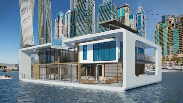 دبي تبيع منزل عائم بقيمة 20 مليون درهم