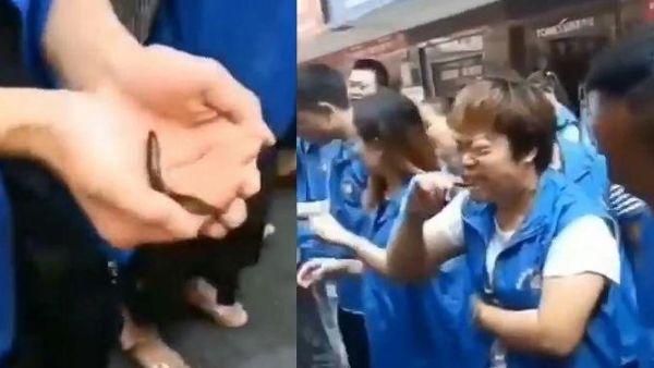 اضطر متحدث باسم الشركة للاعتراف أن الحادثة وقعت بالفعل، لكنه ادعى أن الموظفين شاركوا طواعية في ذلك