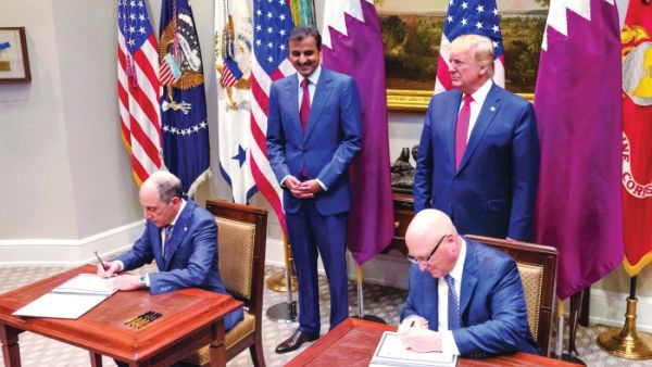 كانت "قطر للبترول" قد أعلنت، في 24 يونيو/ حزيران، اختيار شركة "شيفرون فيليبس" للكيميائيات الأميركية شريكاً في مشروع بناء وتطوير مجمع جديد للبتروكيميائيات