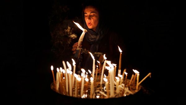 Church of the Holy Sepulchre in the Old City of Jerusalem, 2018 /AFP