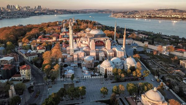 Hagia Sophia, April 2020 /AFP