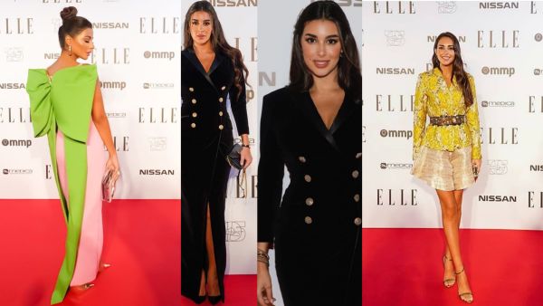 إطلالات المشاهير من حفل مجلة "ELLE" بالعربي