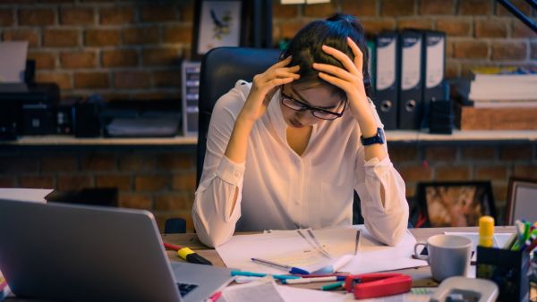 أعراض التوتر والقلق فرط التعرق