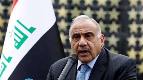 رئيس الوزراء العراقي عادل عبد المهدي