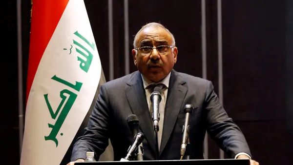 رئيس حكومة العراق المستقيل، عادل عبد المهدي