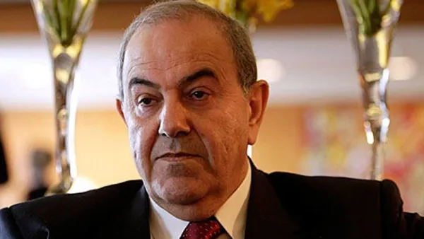  رئيس وزراء العراق الأسبق، إياد علاوي