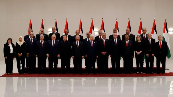 الحكومة الفلسطينية الجديدة