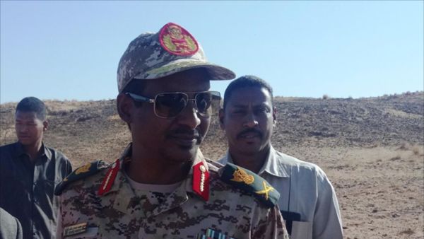  الفريق محمد حمدان دقلو قائد قوات "الدعم السريع" بالسودان