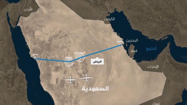 يعتبر الخط النفطي مسارا بديلا للسعودية لتصدير نفطها بعيدا عن مضيق هرمز