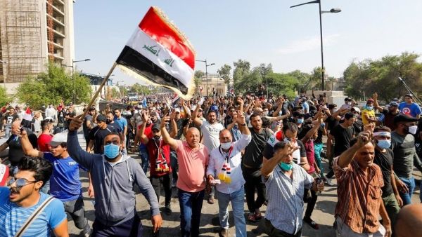 تجددت الاحتجاجات في العاصمة العراقية بغداد