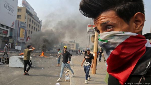 يشهد العراق منذ مطلع أكتوبر الماضي، احتجاجات واسعة