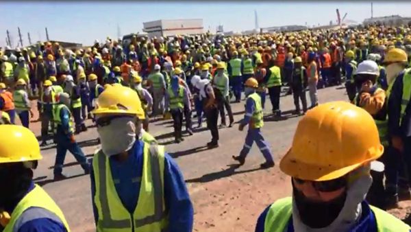  الشجار اسفر عن إصابة أكثر من 30 شخصا بجروح