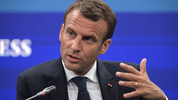 الرئيس الفرنسي، إيمانويل ماكرون