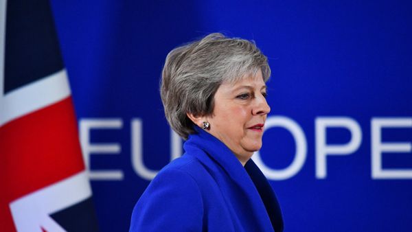 رئيسة الوزراء البريطانية، تيريزا ماي