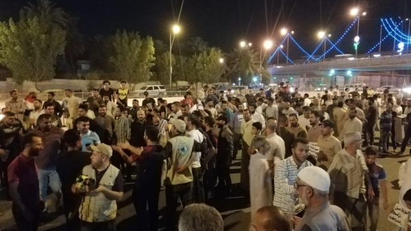 مظاهرات في النجف