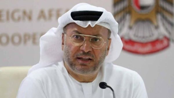 وزير الدولة للشؤون الخارجية الإماراتي، أنور قرقاش