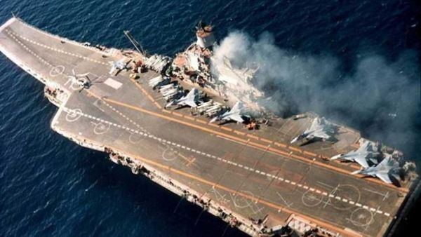 حاملة الطائرات الروسية الوحيدة، أدميرال كوزنيتسوف