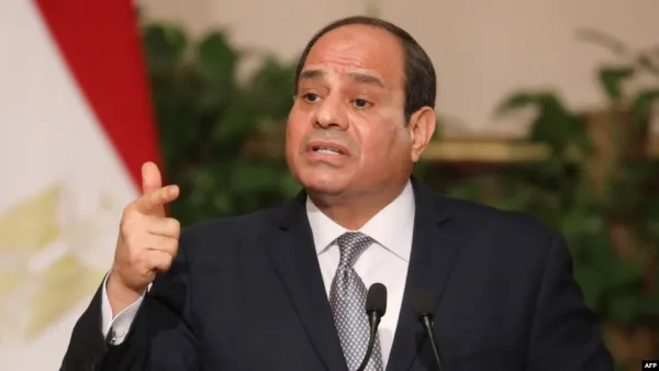 الرئيس المصري عبد الفتاح السيسي 