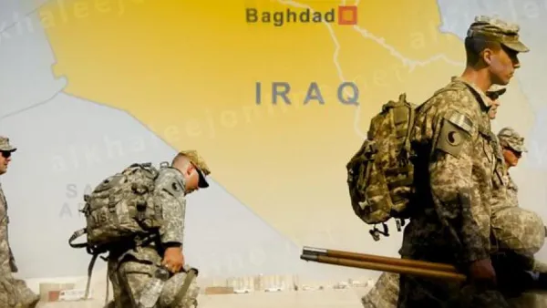 القوات الأمريكية تعيد انتشارها في مواقع قرب العاصمة العراقية