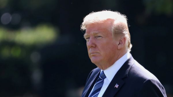  الرئيس الأمريكي دونالد ترامب