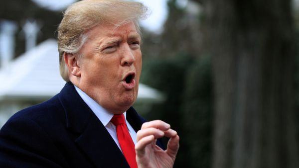 الرئيس الأمريكي دونالد ترامب