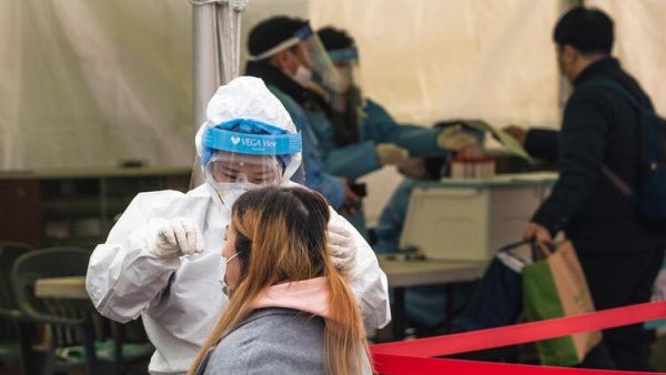 South Korea Leads World in Weekly COVID-19 Cases