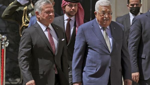 Jordan's King Makes Rare West Bank Trip to Meet Abbas (AFP)
