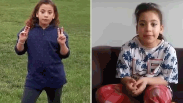 Amal Alshteiwi, 9-year-old Syrian refugee killed herself after being bullied in school. (Screenshot)