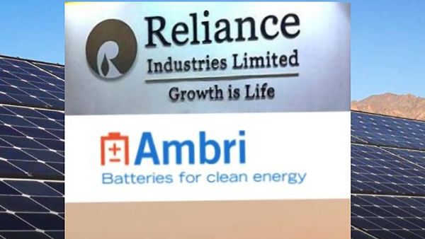 India's Reliance to Invest $144 Million In U.S. Energy Storage Co