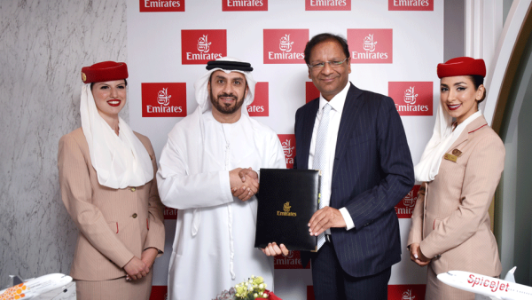Emirates, SpiceJet Inks Codeshare Deal
