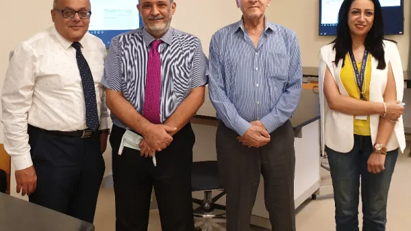حصول ثلاثة باحثين من الجامعة الأمريكية بالقاهرة على جائزة أفضل العروض البحثية للباحثين الشباب في مؤتمر "كوفيد -19: الاستعداد للوباء القادم" 