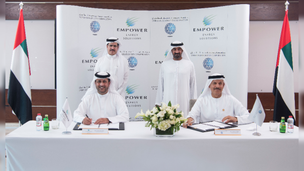 From the press conference. Empower acquires the District Cooling Systems of Dubai International Airport for AED 1.1 billion