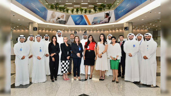 From the ceremony. Burgan Bank Concludes the Arrows Program in Collaboration with AUK