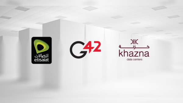 العمل على إعداد خطط ضخمة لتوفير 300 ميجاوات لدعم الاقتصاد الرقمي في دولة الإمارات العربية المتحدة. "مجموعة اتصالات" ومجموعة "G42" توحدان جهودهما لتأسيس أكبر مزود لمراكز البيانات في دولة الإمارات العربية المتحدة تحت مظلة شركة "خزنة داتا سنترز"