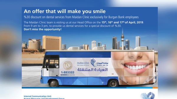 The team performed the necessary tests and shared advice on optimal dental care including detailed information on the full range of available services at the clinic.
