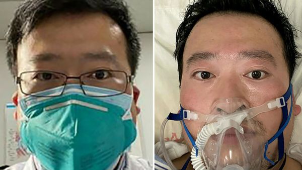 Chinese coronavirus whistleblowing doctor Li Wenliang © AFP PHOTO / LI WENLIANG