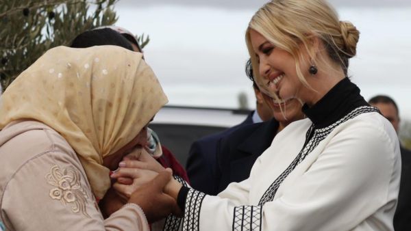 Ivanka Trump during her visit to Morocco 