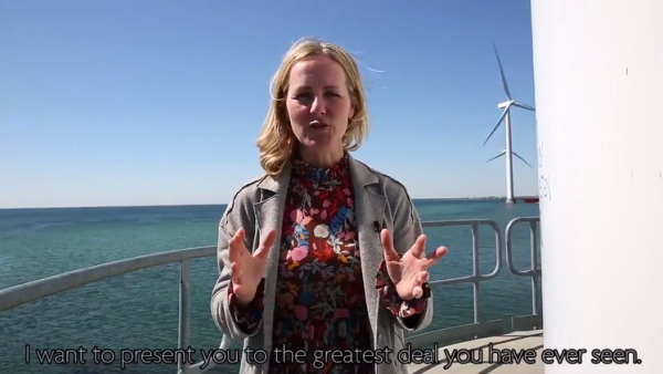 Ida Auken, Danish Member of Parliament and Former Minister for the Environment. (Screenshot)