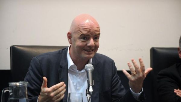 FIFA president Gianni Infantino