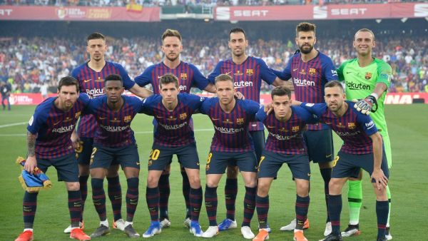 تشكيلة برشلونة التي خاضت نهائي كأس الملك