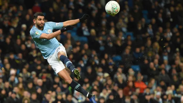 The Algeria international scooped his third trophy with Pep Guardiola’s men at the Wembley Stadium on Saturday