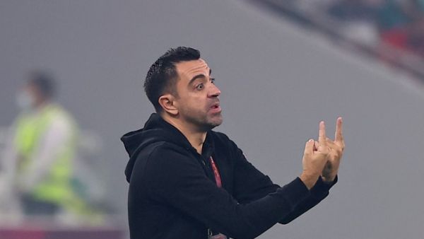 تشافي (Photo by KARIM JAAFAR / AFP)