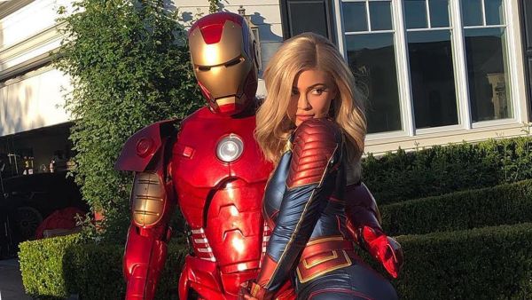 Kylie Jenner and Travis Scott Dress Up as 'Avengers'. (Kylie Jenner/ Instagram)
