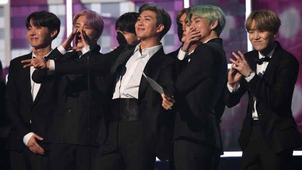 BTS is the first South Korean band to top the US Billboard charts. (AFP)