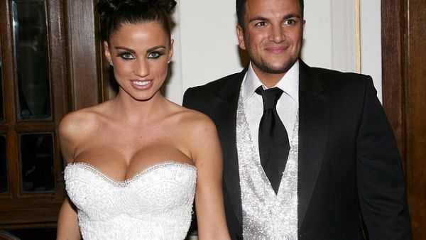 Katie Price and Peter Andre. (Shutterstock/ File)