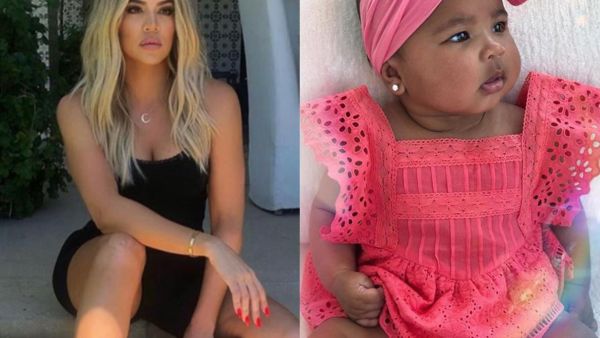 Khloe Kardashian and her baby girl True. (Khloe Kardashian / Instagram)