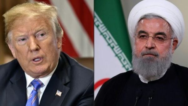 US President Donald Trump (L) and Iranian President Hassan Rouhani. (AFP/ File Photo)